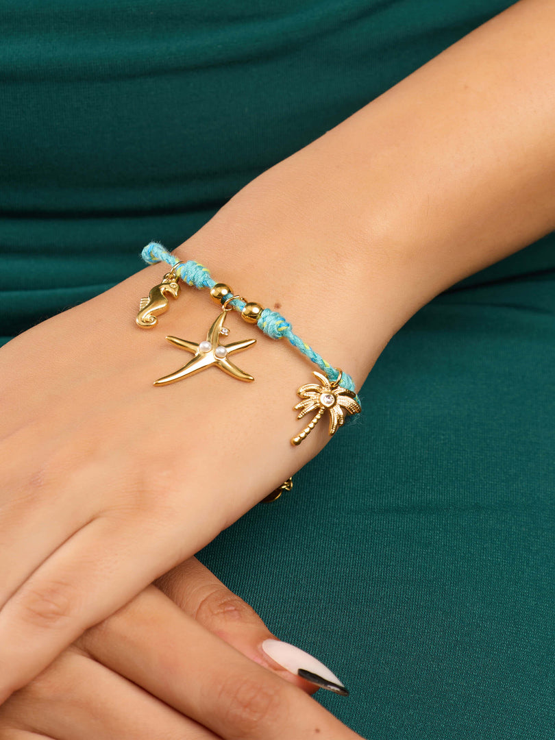 Isla Charm Braided Bracelet