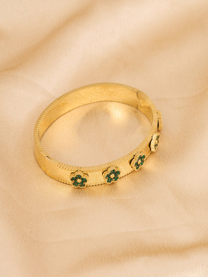 Regal Bloom Statement Bracelet