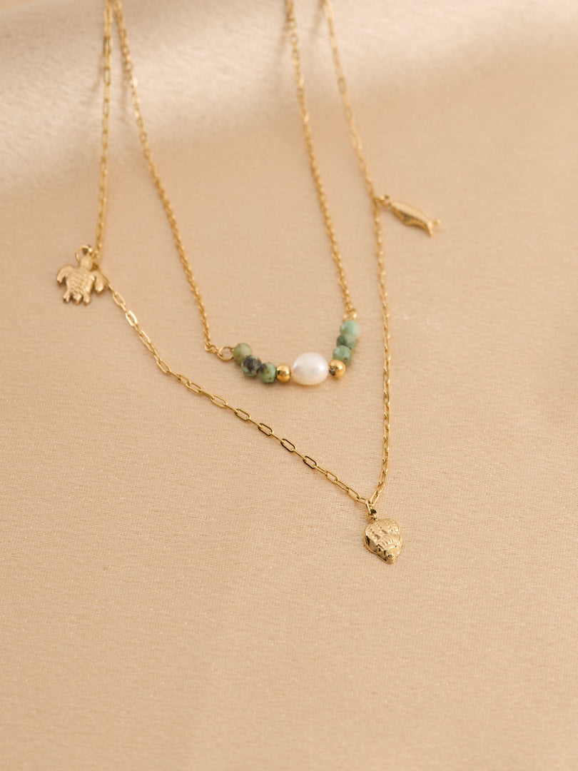 Memaid's Treasure Layered Necklace