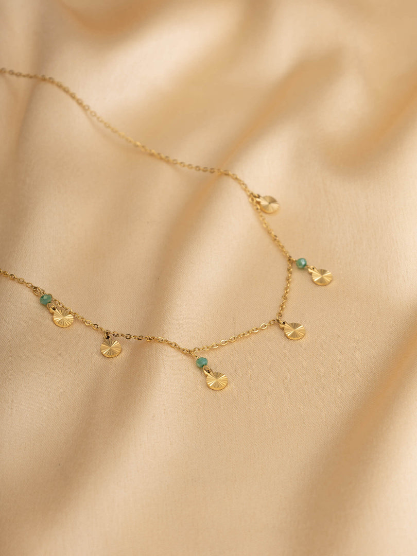 Ethereal Disc Charm Choker