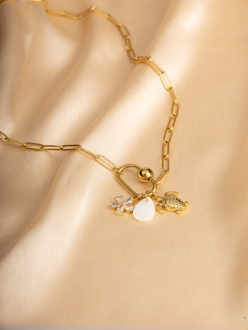 Isla Charm Link Necklace