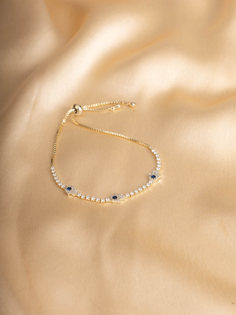Midnight Aura Tennis Bracelet