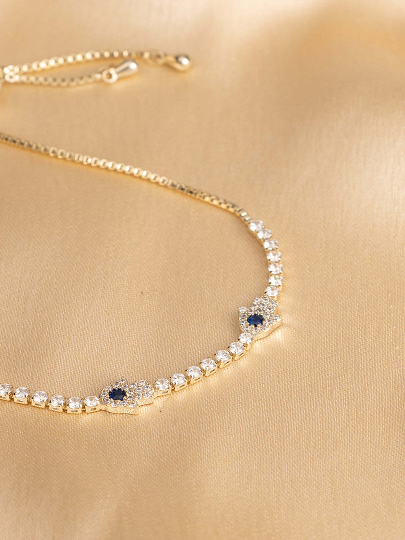 Midnight Aura Tennis Bracelet