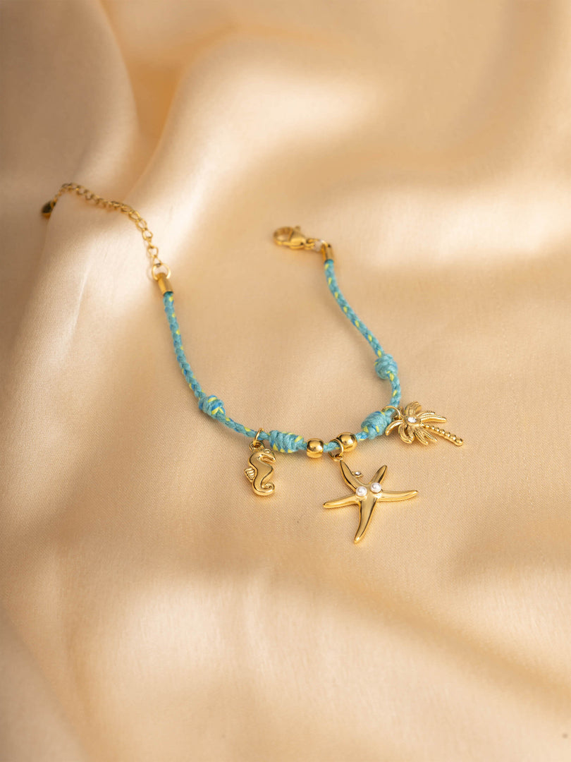 Isla Charm Braided Bracelet