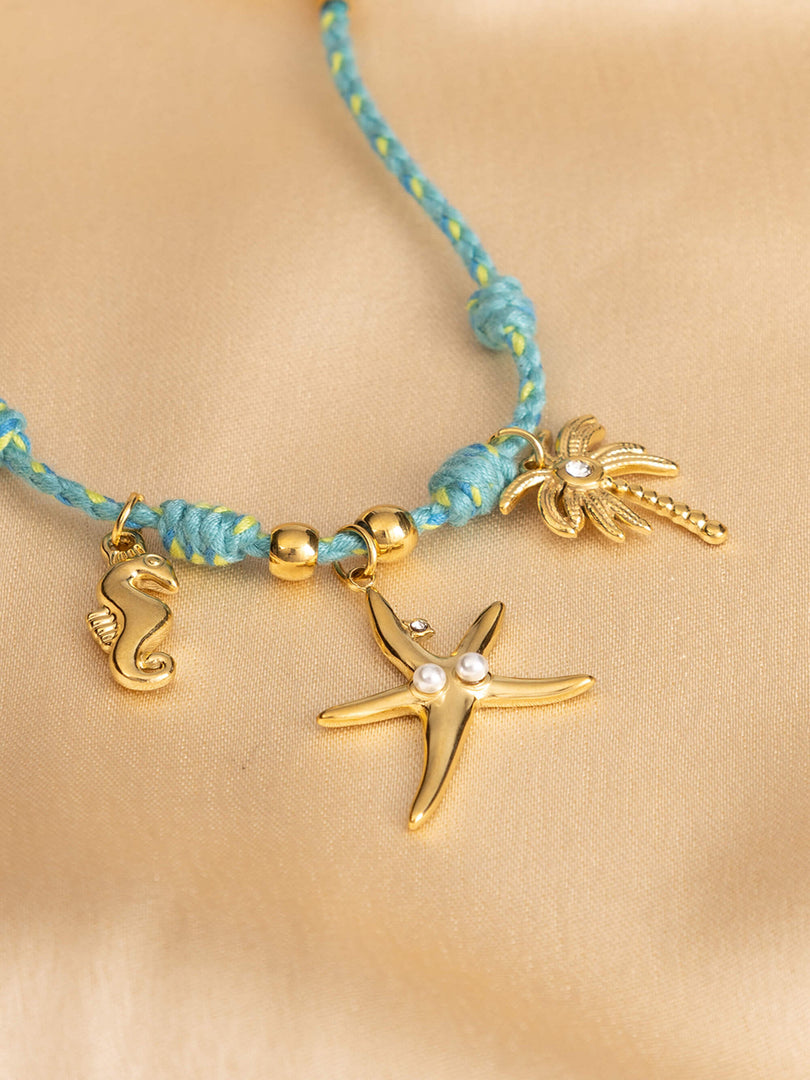 Isla Charm Braided Bracelet