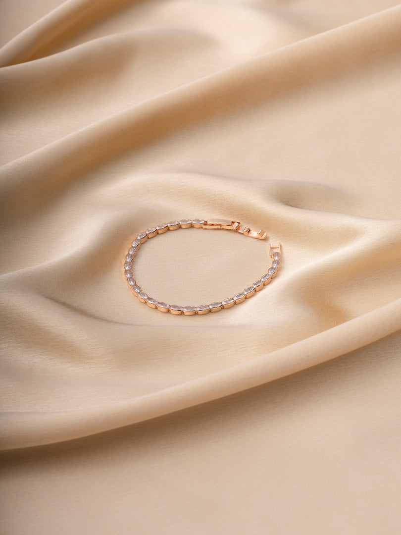 dazzling oval-cut crystals Bracelet