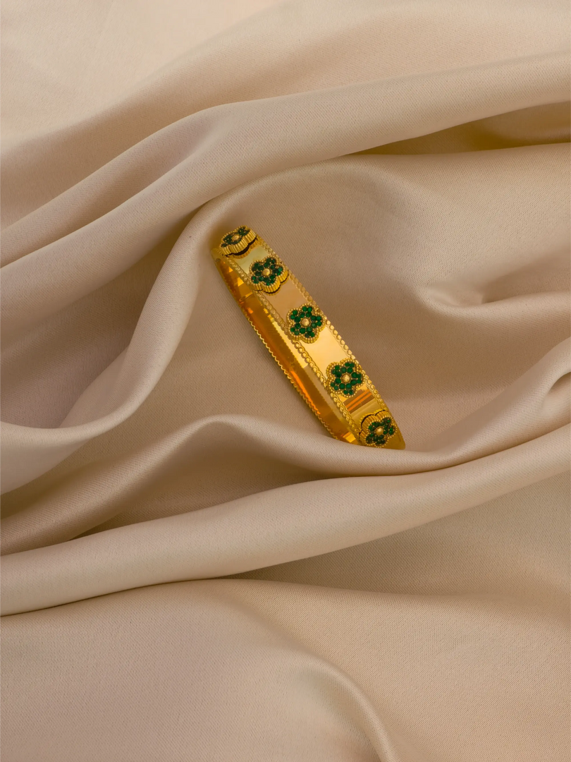 Regal Bloom Statement Bracelet