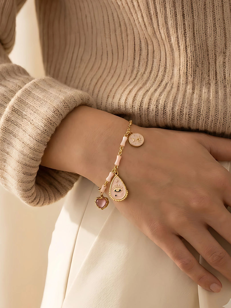Mystic Eye Charm Bracelet
