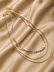 Harmony Beaded Layered Necklace