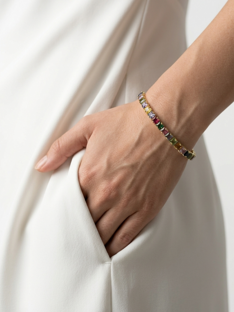 Chroma Prism Tennis Bracelet