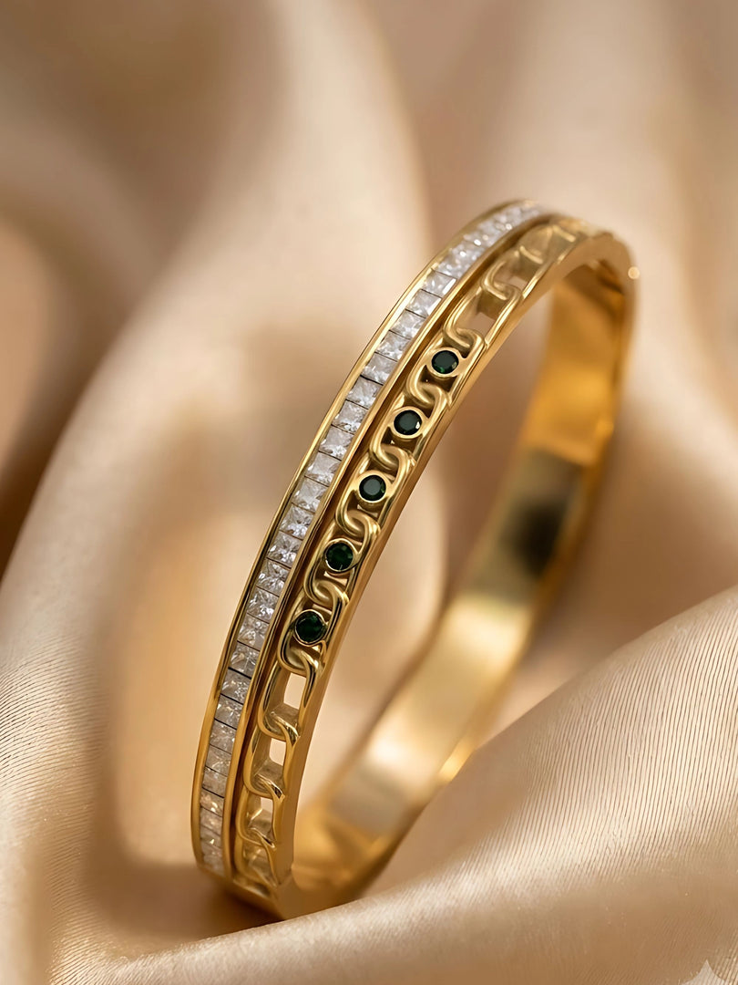 Emerald Royale Crystal Bracelet