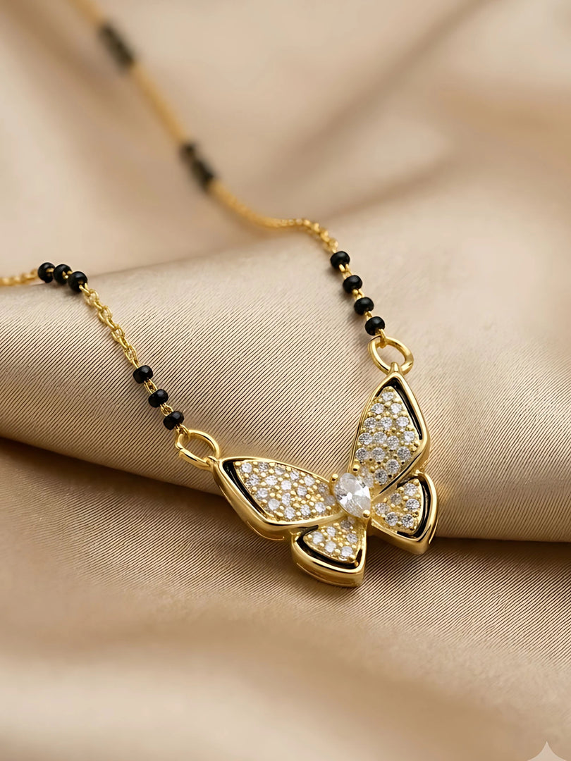 Butterfly Spark Mangalsutra
