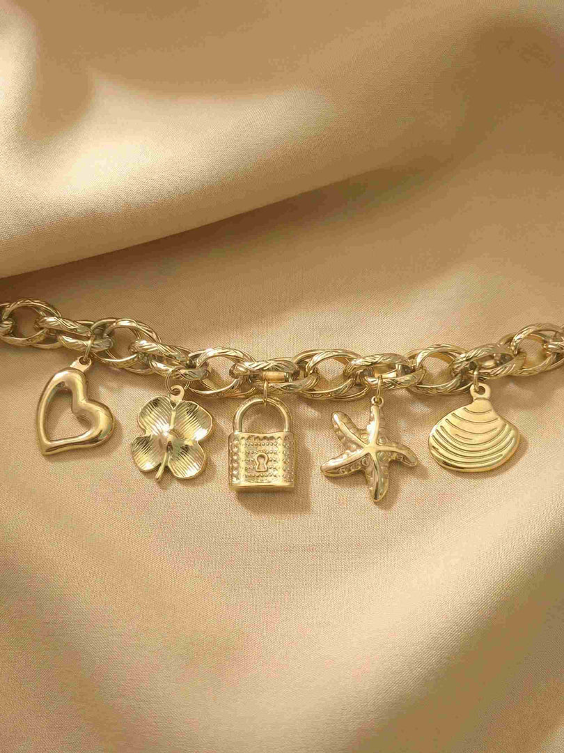 Charm Cascade Bracelet