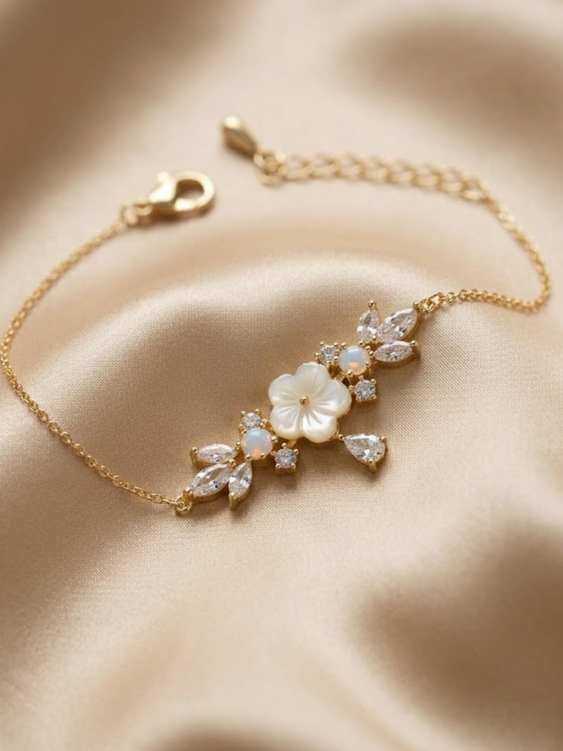 Golden Blossom Radiance Bracelet
