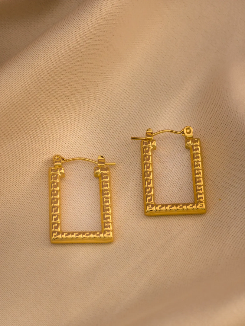 Modern Maze Earrings