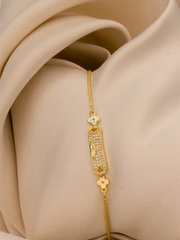 Clover & Pave Bracelet