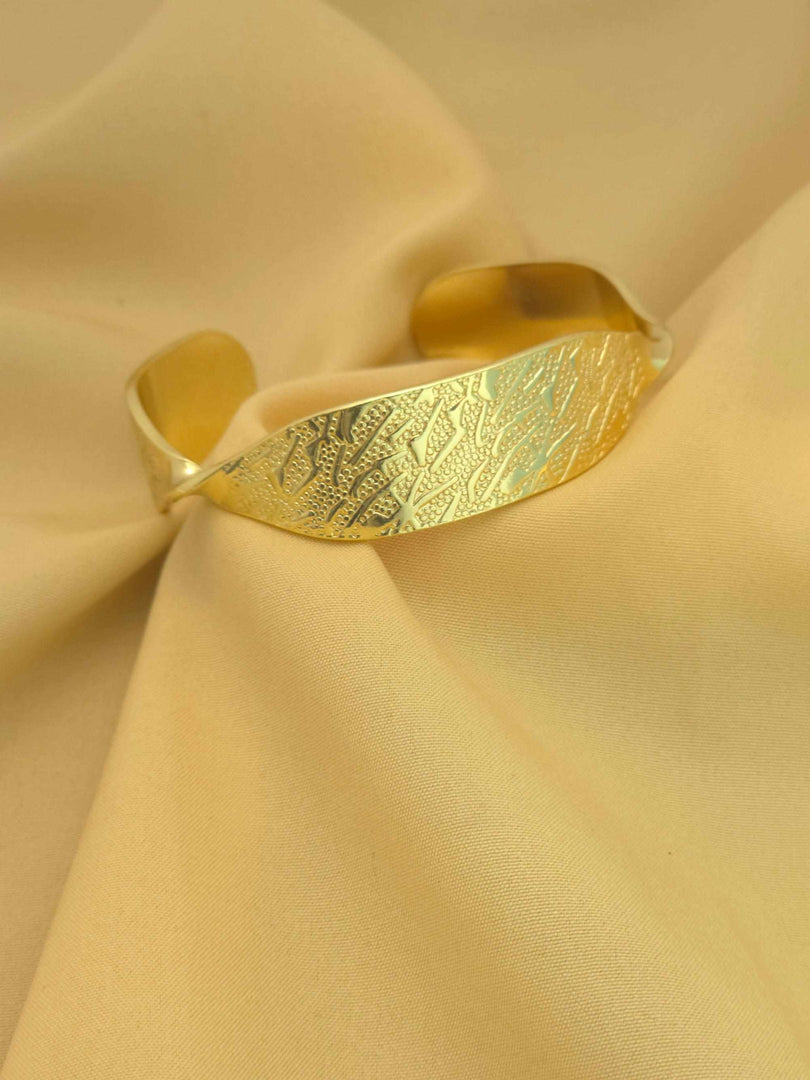 Radiant Flora Textured Cuff