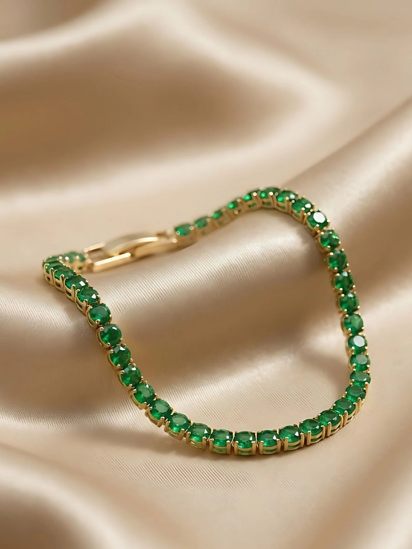 Emerald Royale Tennis Bracelet