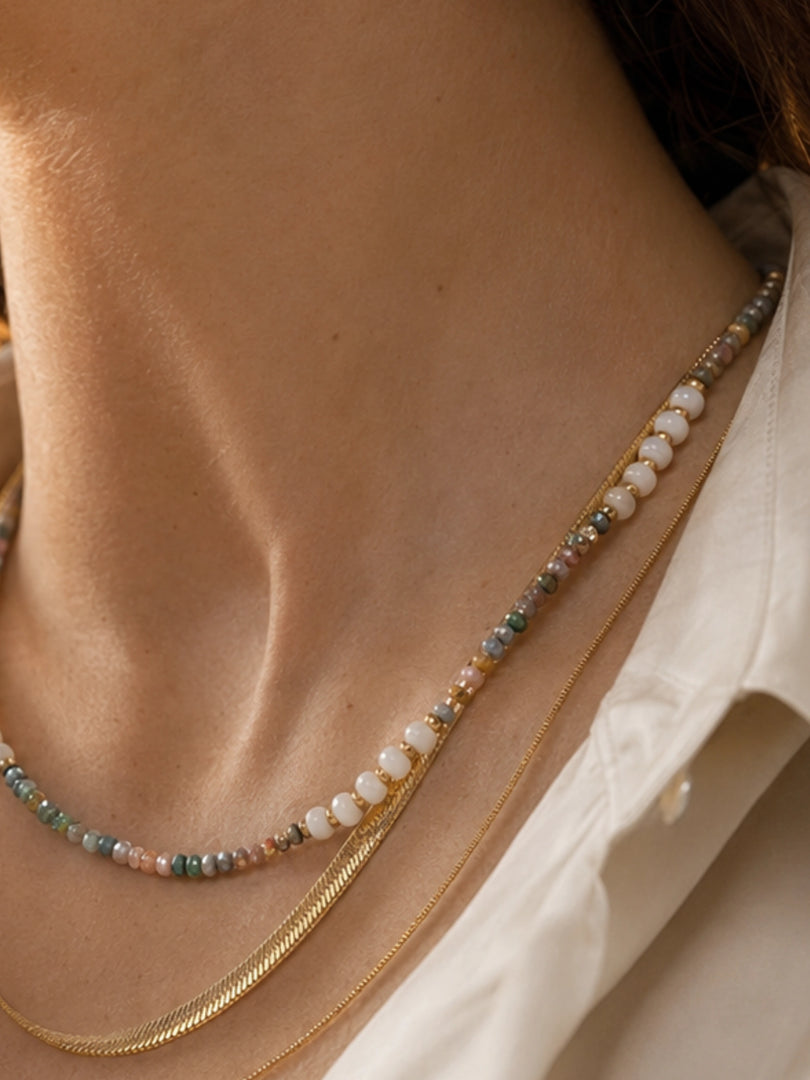 Harmony Beaded Layered Necklace