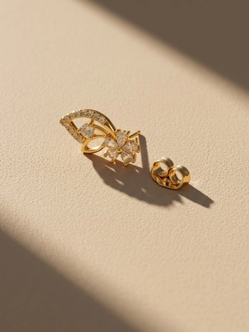 Ethereal Bloom Stud Earrings