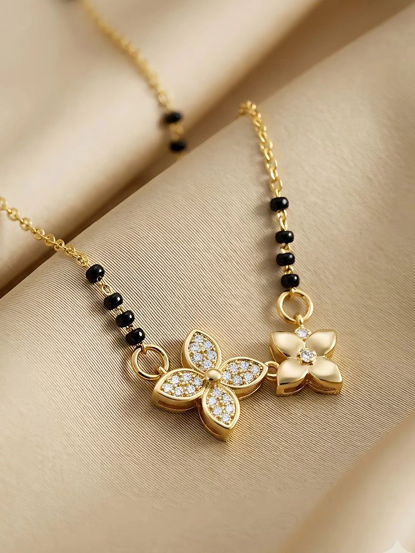 Floral Grace Mangalsutra