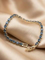 Midnight Sapphire Tennis Bracelet