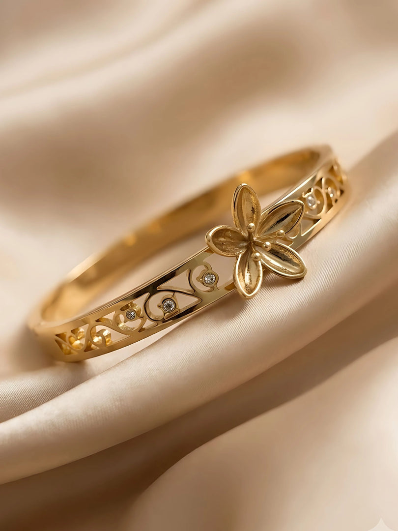 Bloom Vine Crystal Bracelet