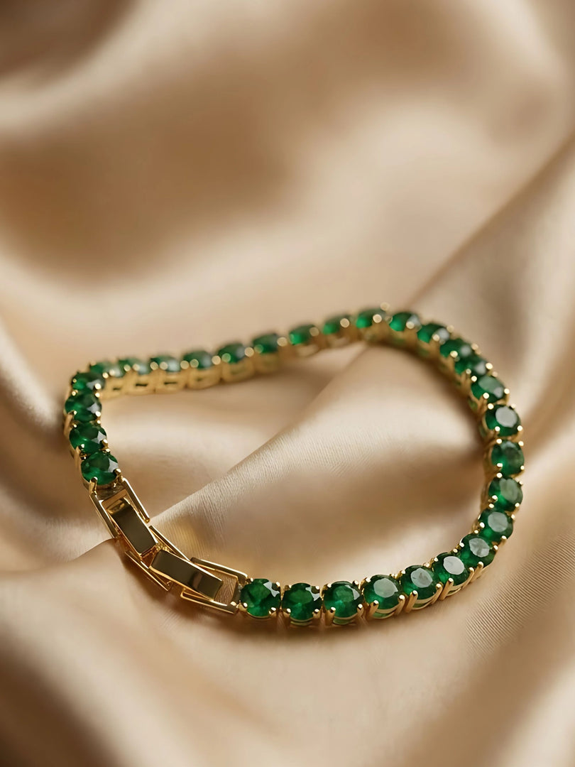 Emerald Royale Tennis Bracelet