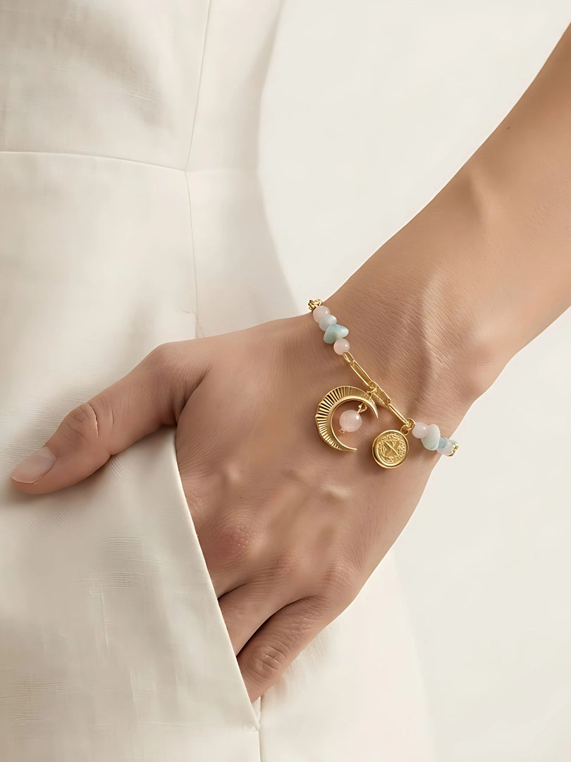 Celestial Charm Beaded Bracelet
