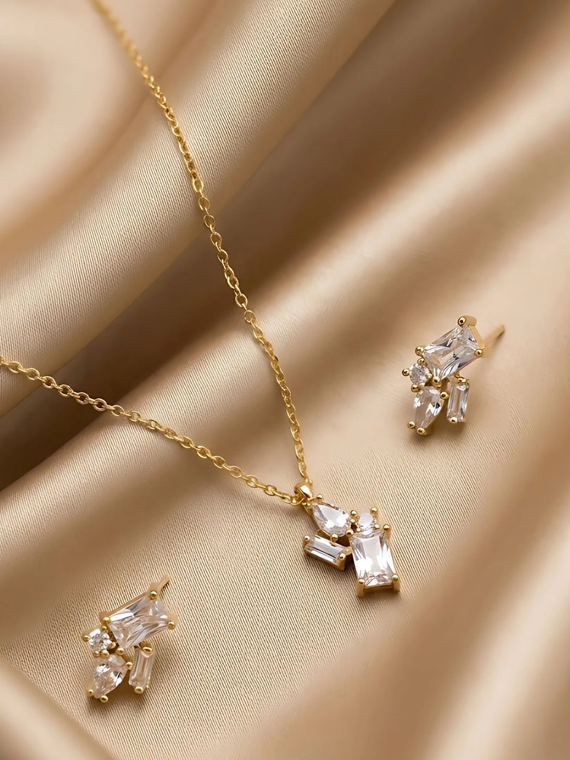 Golden Mosaic Prism Set