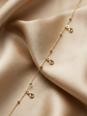 Infinity Charm Station Bracelet