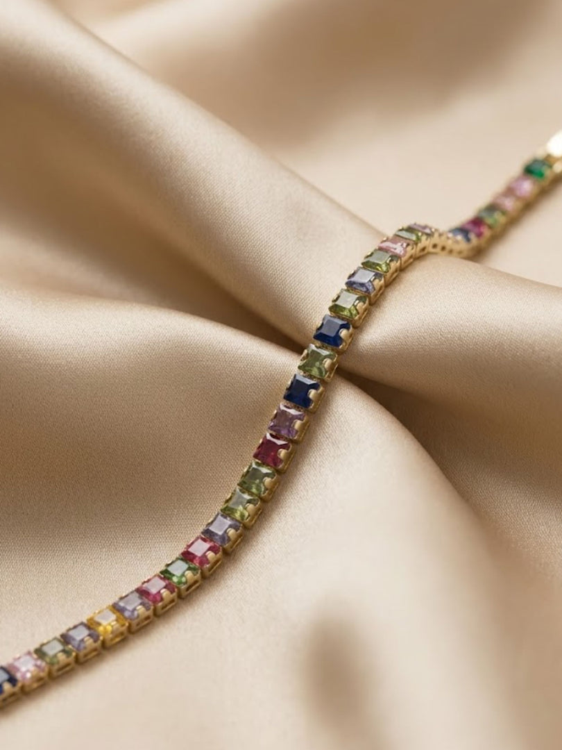 Chroma Prism Tennis Bracelet