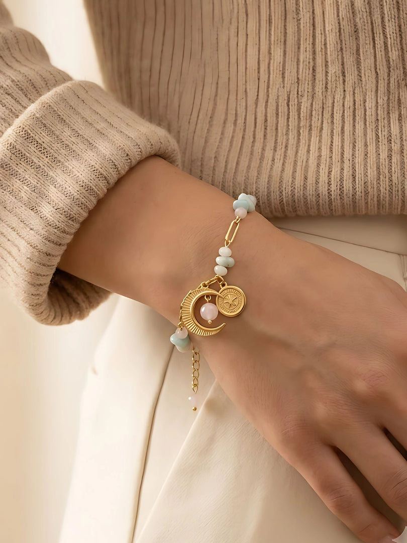 Celestial Charm Beaded Bracelet