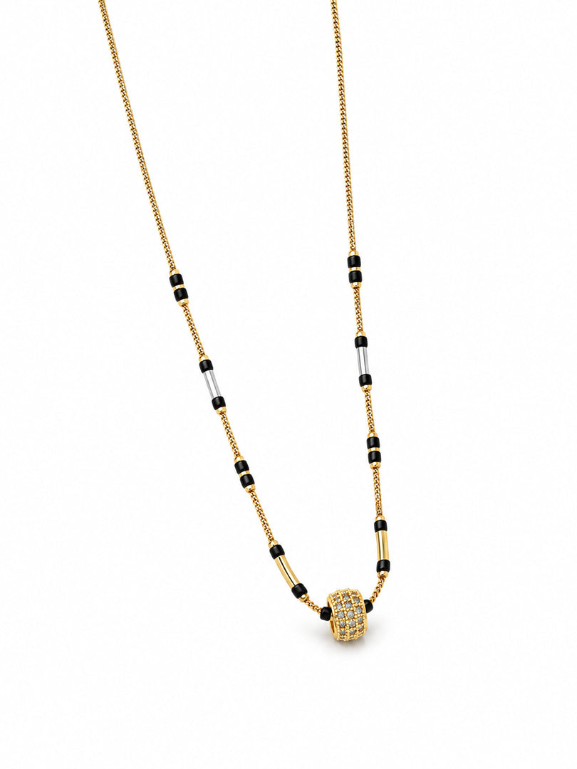 Crystal Barrel Mangalsutra Necklace