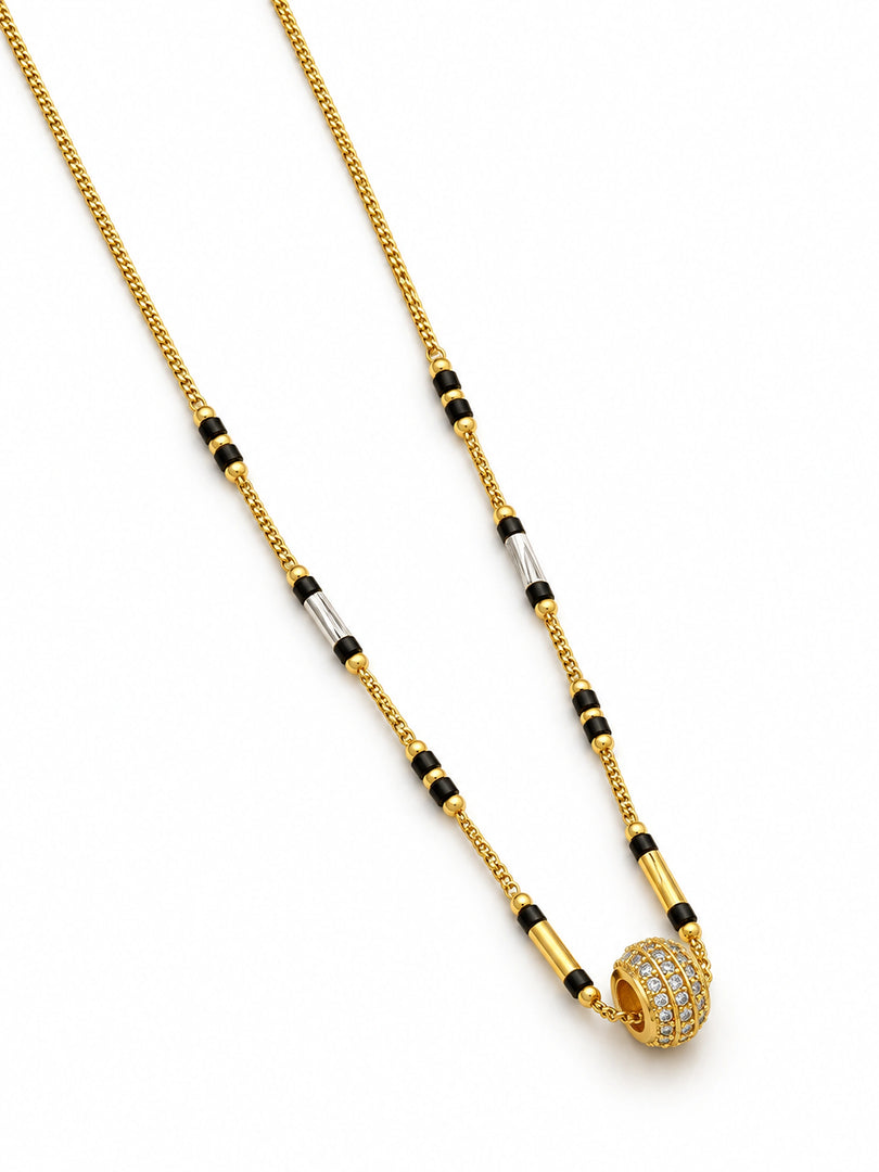 Crystal Barrel Mangalsutra Necklace