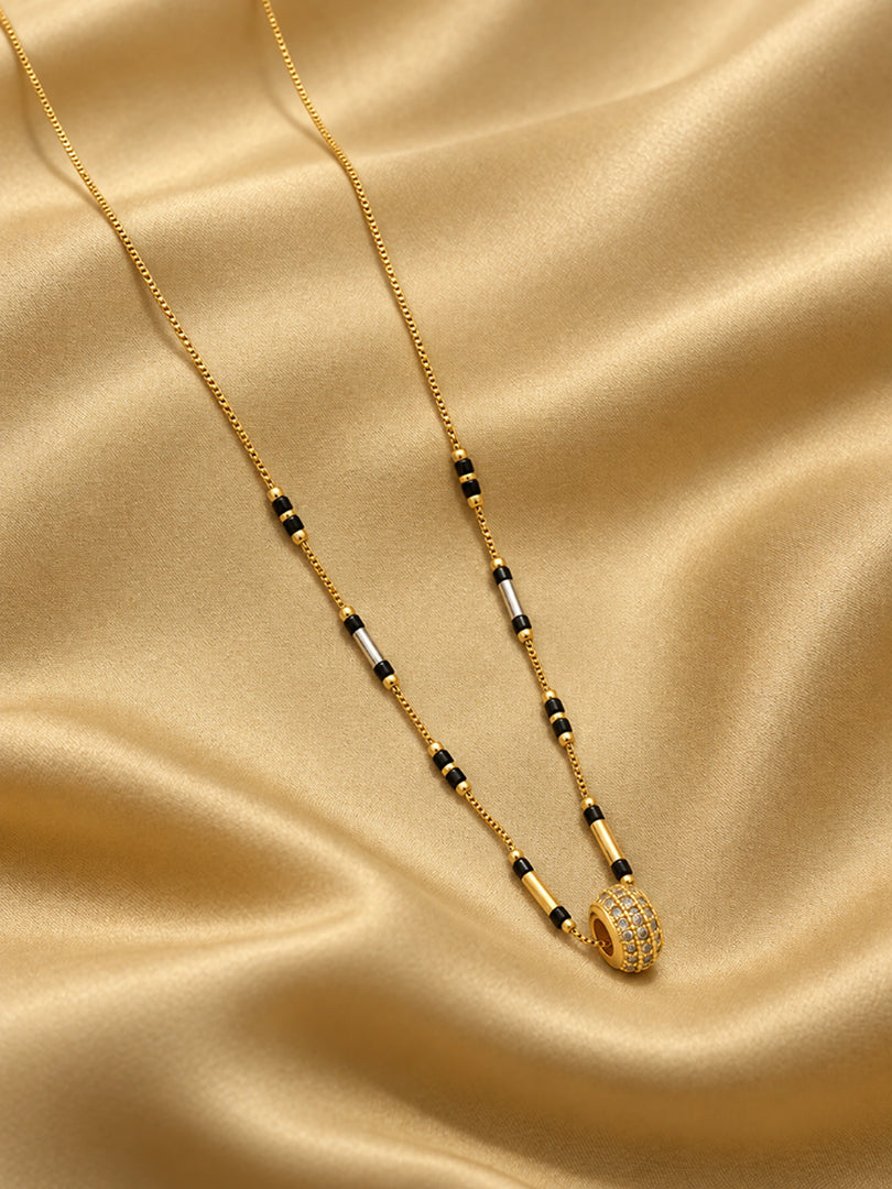 Crystal Barrel Mangalsutra Necklace