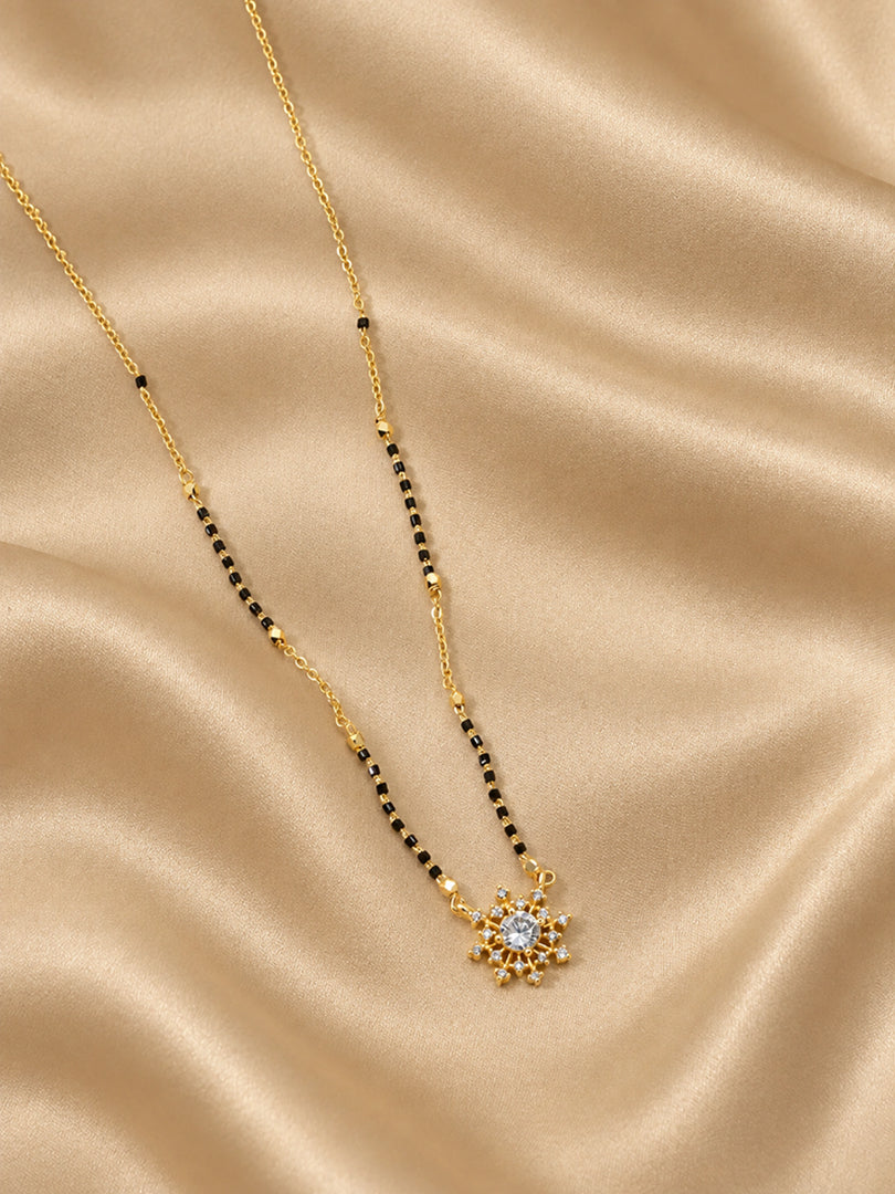 Sunburst Solitaire Mangalsutra
