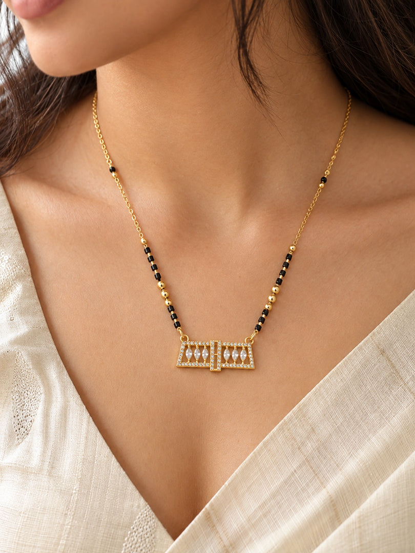 Crystal Harmony Mangalsutra
