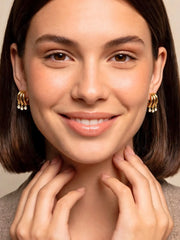 Aura Triple Hoop Earrings