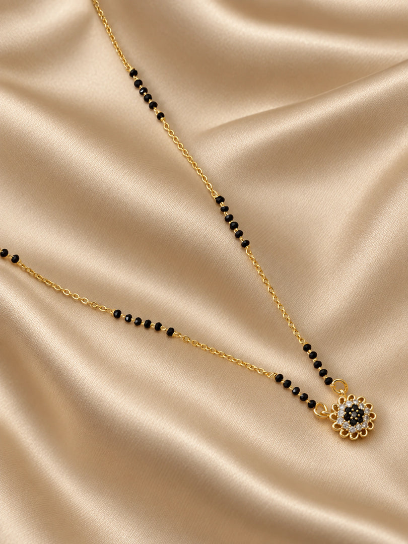 Noir Blossom Mangalsutra
