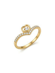 Celeste Heart Ring