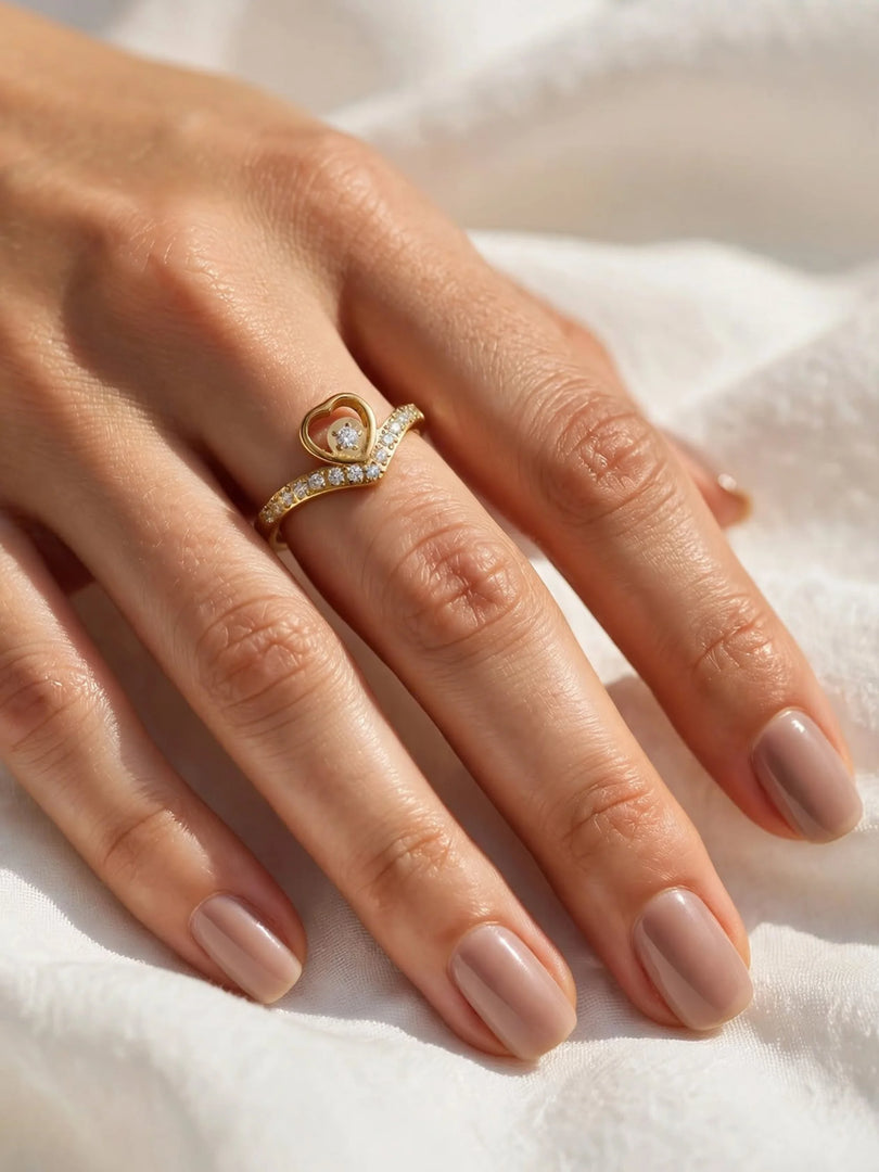 Celeste Heart Ring