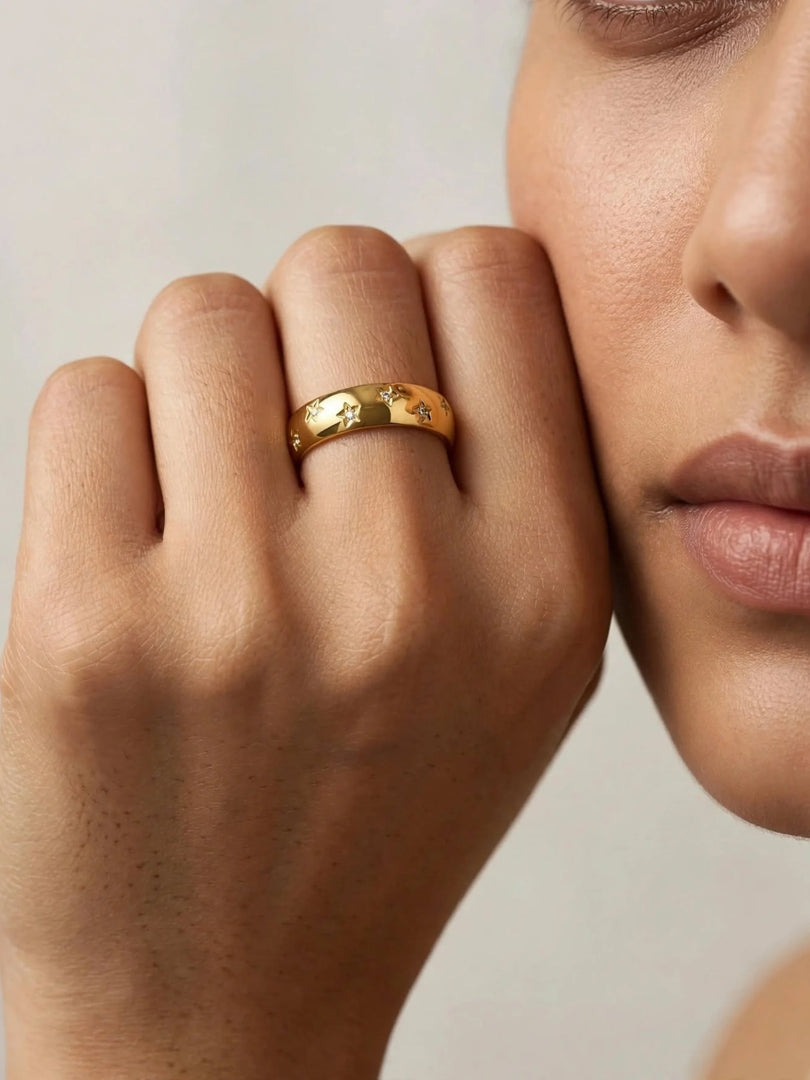Celeste Star Ring