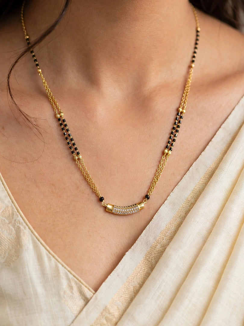 Crystal Arc Mangalsutra
