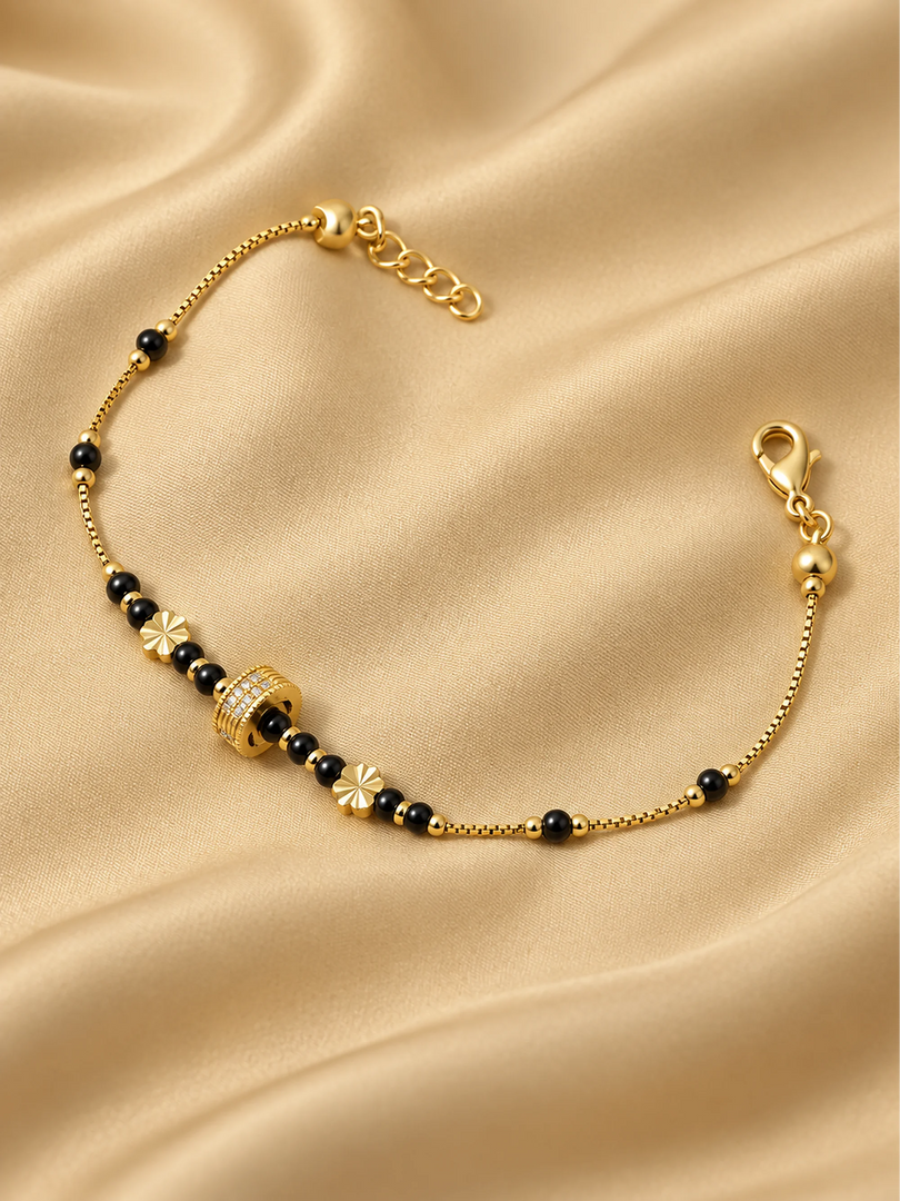 Crystal Barrel Mangalsutra Bracelet