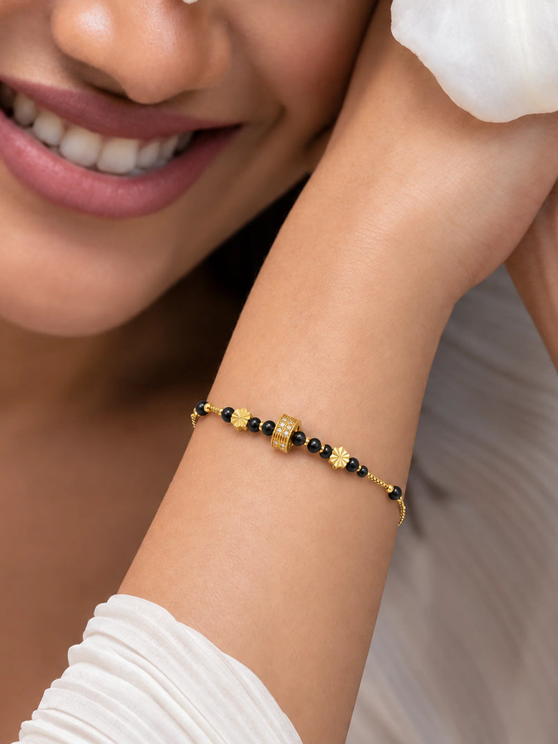 Crystal Barrel Mangalsutra Bracelet