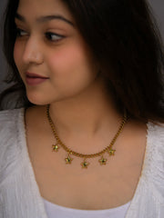 Star Charm Gold Chain Necklace