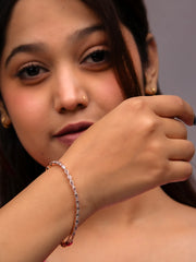 dazzling oval-cut crystals Bracelet