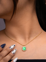 Sage Prism Necklace
