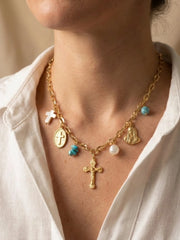 Divine Charm Layered Necklace